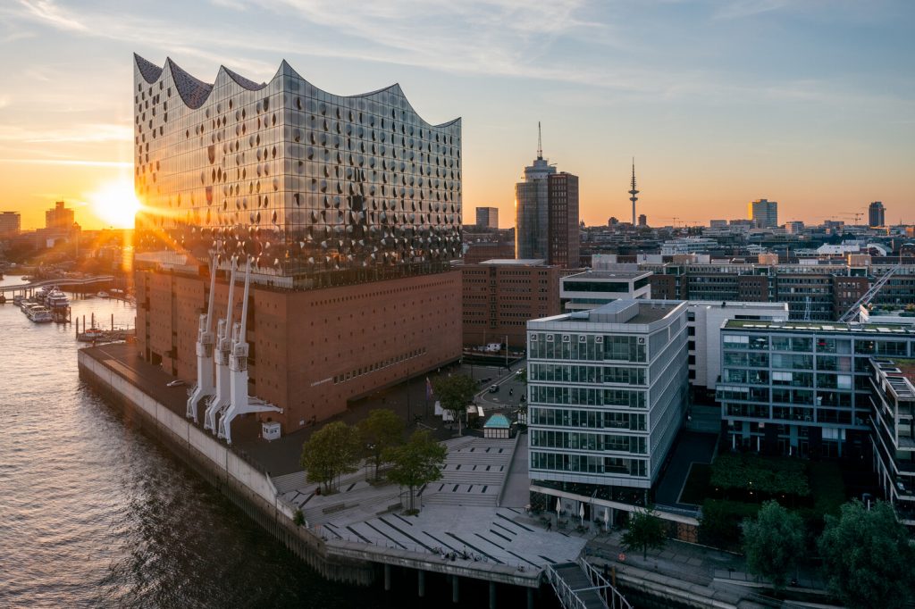 Zentrale in der Hamburger Hafencity